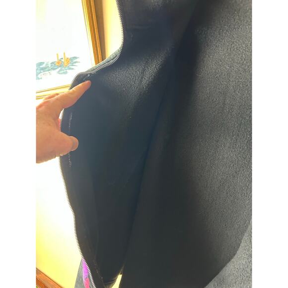 Fleece vest XXL invisible world, Juno, Alaska silk art to wear - Picture 8 of 10